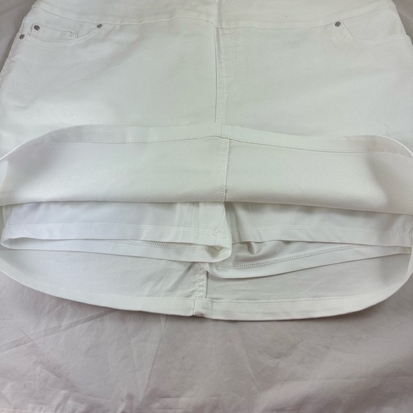 S.C. & CO XXL Skort White. - Picture 4 of 14